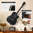 thumbnail image 4 of Soporte de pared para guitarra DAZZLIFE Acoustic Horizontal de Madera Marrón, 4 of 8