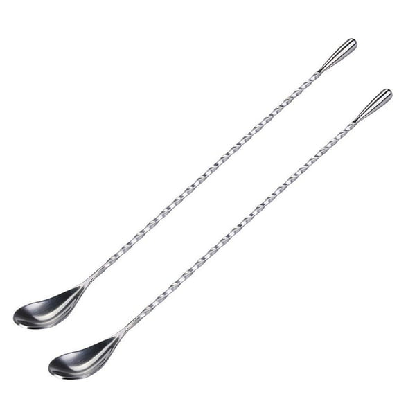 I-MART 12 in Stainless Steel Spiral Spoon (2 Count)
