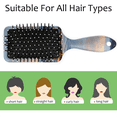 thumbnail image 3 of Qzjjjmy Christmas Hair Brush for Girls Women Massage Air Cushion Hair Comb Kids, 3 of 7