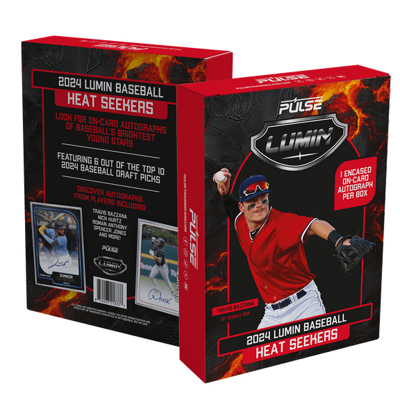 MLB 2024 Lumin Baseball Heat Seeker Edition Trading Card Box [1 Encased On-Card Autograph Per Box]