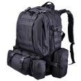 thumbnail image 1 of 55L Camping Bag 23x19x5.5" 600D Oxford 420D Nylon Backpack Travel Hike Camp Military Tactical Yescom Modern, 1 of 1