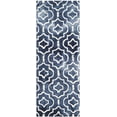 thumbnail image 2 of Safavieh Dip Dye Lairos Distressed Wool Runner Rug, Navy/Ivory, 2'3" x 6', 2 of 11