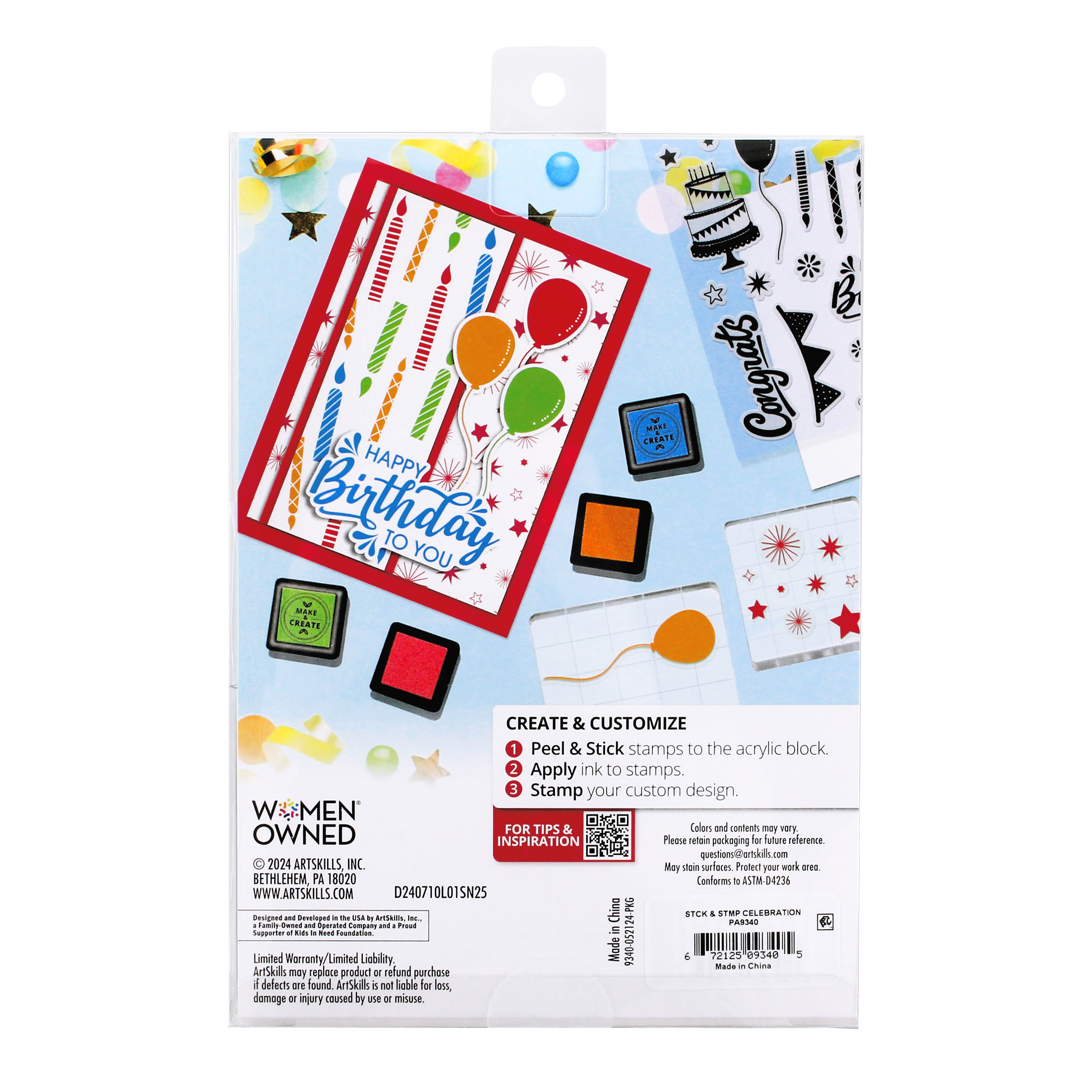 Make & Create Stick & Stamp Kit with Celebration Themes photo 2