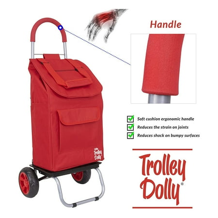 Trolley Dolly Foldable Shopping Cart