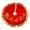 As show, variant on Red Tree Skirt, 36 Inch Christmas Tree Skirt, Ruffled Edge With Two Ties For Secure Fit Under Tree, Lightweight Cloth Material, Durable And Easy To Store, Festive Holiday Decoration