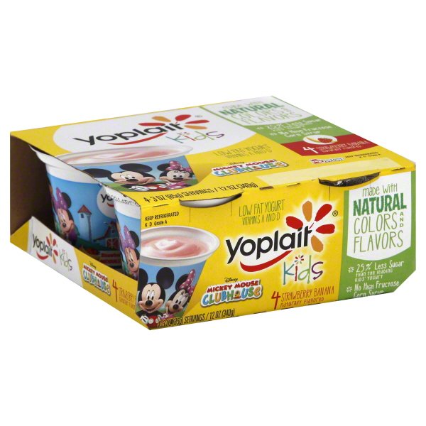 General Mills Yoplait Kids Yogurt, 4 ea