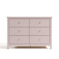 thumbnail image 4 of Graco Sasha 6 Drawer Nursery Double Dresser, Blush, 4 of 8