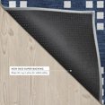 thumbnail image 6 of Addison Rugs Chantille Indoor/Outdoor Transitional Kids Navy Machine Washable Rectangle Rug, 8' x 10', 6 of 8