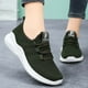 thumbnail image 2 of Zapatillas deportivas de malla transpirables para mujer, informales, con cordones, cómodas, deportivas, a la moda para estudiantes, 2 of 7