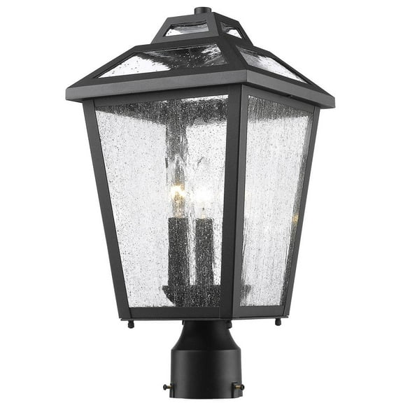 Z-Lite - Millworks - 2 Light Outdoor Post Mount Lantern in Period Inspired Style