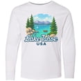 thumbnail image 3 of Inktastic Lake Tahoe Scenic View USA Long Sleeve Youth T-Shirt, 3 of 5