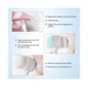 thumbnail image 2 of Cepillo facial, cepillo de limpieza facial, cepillo de silicona manual de doble lavado facial para exfoliación profunda de poros, maquillaje y masaje, 2 of 5