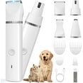 thumbnail image 1 of Dog Clippers Grooming Kit Hair Clipper-Low Noise Paw Trimmer- Rechargeable - Cordless Quiet Nail Grinder Shaver for Cats and Other Pets, 1 of 6