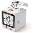 thumbnail image 1 of Smart AI Voice Sticker Printer with Screen, Mini Thermal Label Printer with Display, Inkless Portable Sticker Maker for Home, Office, Study, DIY Projects (White), 1 of 8