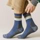 thumbnail image 5 of Calcetines de invierno para hombre, de forro polar de color, cálidos, desodorantes y absorbentes del sudor, de poliéster y algodón., 5 of 5
