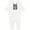 AA-White, variant on Siberian Husky Sketch Portrait with Sunglasses Baby Romper Coveralls