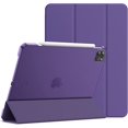 thumbnail image 1 of Supershield Étui iPad Pro 11 Mince avec Support, Étui Arrière Rigide, Couverture Intelligente pour iPad Pro 11 Pouces 4e Génération 2022 / 3e Génération 2021 / 2e Gén. 2020 - Violet, 1 of 5