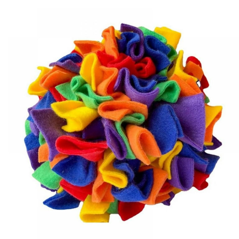 Snuffle Ball for Dogs, Interactive Foraging Puzzle Toy, Nosework Feeding  Bowl Sniffing Pad for Cats Puppies Small Medium Pets 