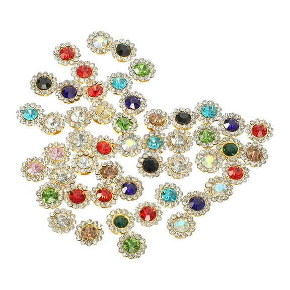 UPKOCH 200pcs Rhinestone Embellishments for Crafting Assorted Color Supplies for Women