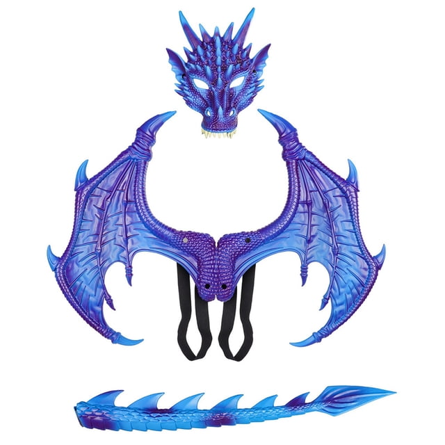 Maojin Halloween Decoration Halloween Party Children's Dragon Dress Set Costume