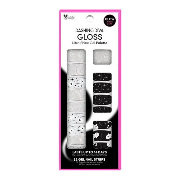 Dashing Diva GLOSS Ultra Shine Gel Color, Ghostly Touch