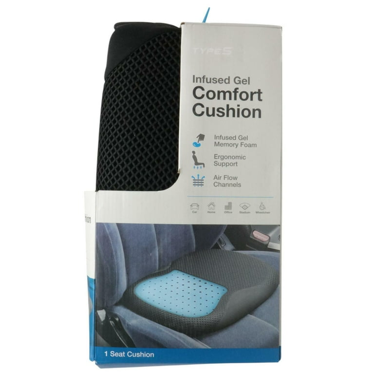 Comfort Gel Costco Gel Seat Cushion Type S Infused Gel Comfort