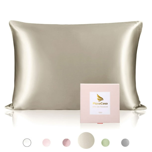 25 Momme Silk Pillowcase for Skin Both Sides 100 Pure Silk Standard