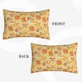 thumbnail image 2 of Daiia Cute Pizza In Various Bedding Waterproof Pillow Protector Zippered Queen – Bed Bug Proof Pillow Encasement-20"x30", 2 of 6