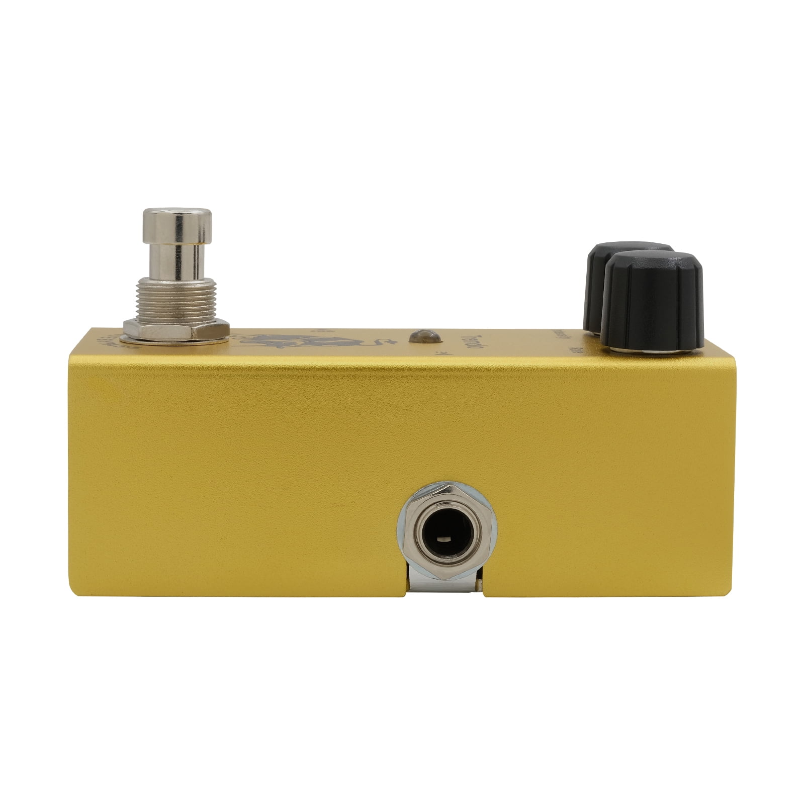 IRIN EF-09 Portable Electric Guitar Effect Pedal - Mini Single Guitar Effector with True Bypass, Tremolo Feature (Yellow)