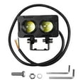 thumbnail image 1 of Luces externas para coche con doble lámpara, aptas para vehículos todoterreno y motocicletas. Estilo de soporte, 1 of 8