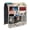 Black, Beige and Blue, variant on Blue, Red and Purple Patterned Couch Armrest Organizer Bag, 13 x 35 in, 6-Pocket Sofa Caddy for Recliner, Bedside and Living Room Storage