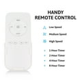 thumbnail image 4 of 40cm Ceiling Fan with 4 Light Sockets for Bedroom Kitchen Living Room Decor More, 4 of 7