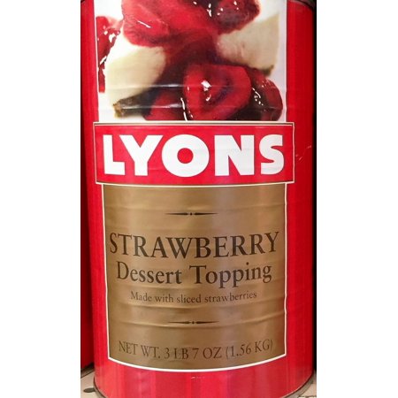 3LB 7oz Strawberry Dessert Topping (Pack of 1)