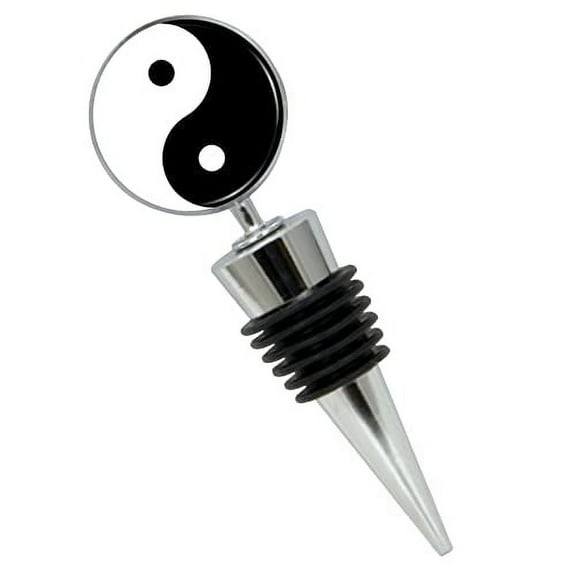 Ying Yang Wine Bottle Stopper In Gift Box, Perfect For House Warming Gift