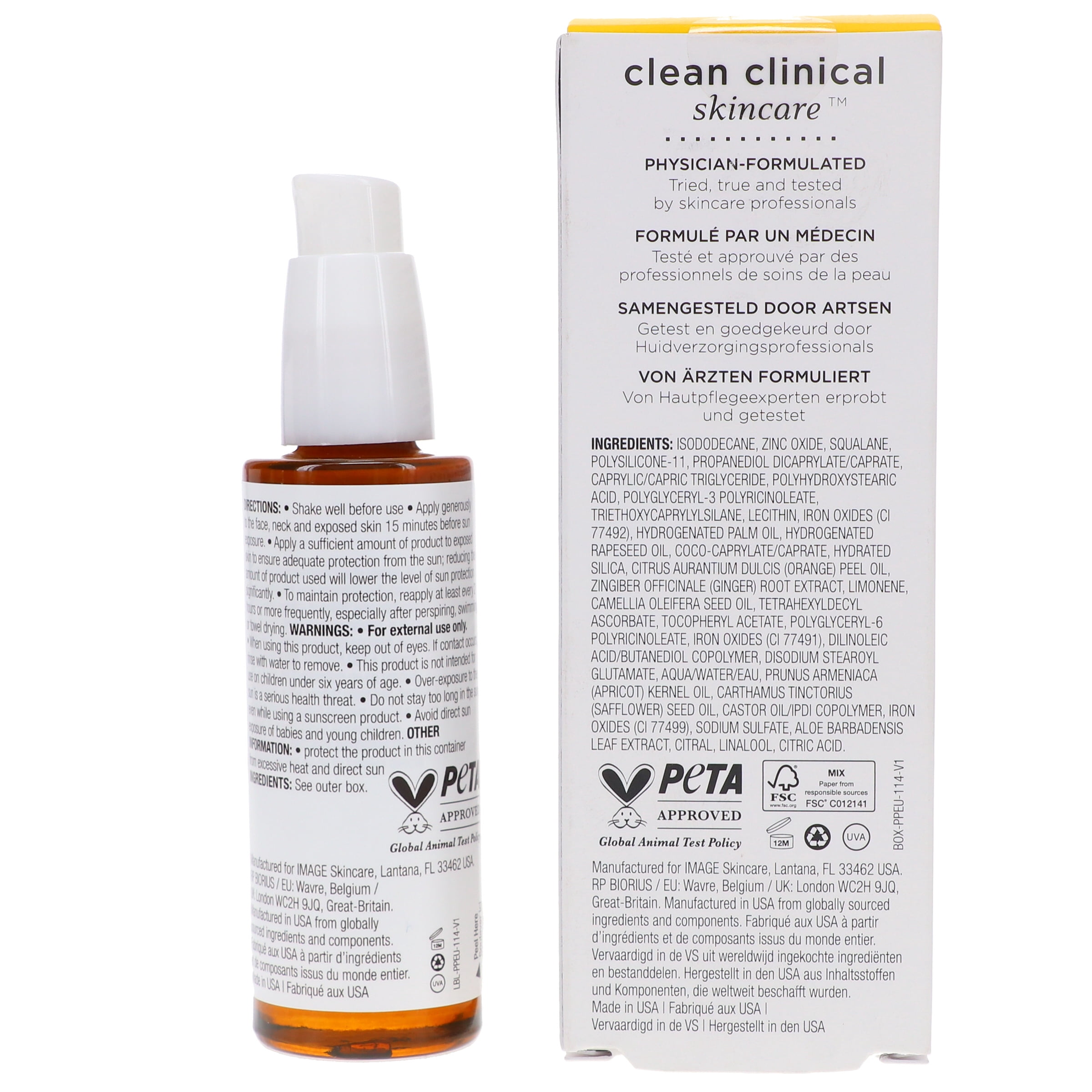 IMAGE Skincare PREVENTION+ Sun Serum SPF 30 Tinted 1 oz