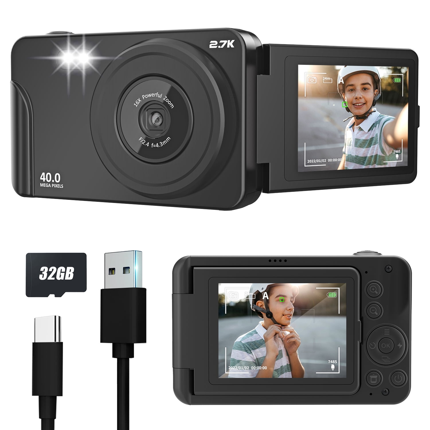 Seckton Digital Camera 40MP Vlogging Camera Nigeria Ubuy