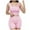 Pink, variant on CHUOU 2 Piece Sets For Women Matching Workout Set Cropped Tank Tops And High Waist Yoga Leggings Active Wear