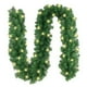 thumbnail image 1 of Guirnalda Navideña Decoraciones Guirnalda Navideña Manto Decoración Para Exteriores Interiores Escaleras Chimeneas Y Ventanas Verde Serendint HA038042-00, 1 of 6