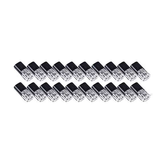 20PCS Double-Wire Push-In Connector with Locking Buckle,Low Voltage Wire Connectors,No Wire-Stripping Required