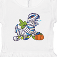 thumbnail image 4 of Inktastic Halloween Dinosaur Mummy Girls Toddler Dress, 4 of 5