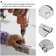 thumbnail image 3 of Nestingho 2Ud Bisagras Automáticas Para Puertas Con Resorte Inoxidable Plata Autocierre, 3 of 6
