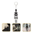thumbnail image 3 of Glow In The Dark Keychain Punk Style Key Chain Halloween Unisex Gift For Men Women, 3 of 7
