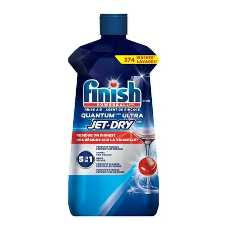 Finish Agent de Rinçage Quantum Ultra à Séchage Rapide, 374 Lavages