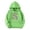Green, variant on Youth Patriotic One Nation Under God Flag Cross Graphic Pullover Hoodie 350g Polyester Kangaroo Pocket Long Sleeve Casual Holiday Sweatshirt 1PC Kids Sizes 100-160