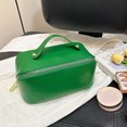 thumbnail image 4 of Bolso De Cosméticos Bolsa de cosméticos Bolsas de lavado de gran capacidad de cuero de PU a prueba de agua para acampar (verde) Ehuebsd Para Estrenar, 4 of 9