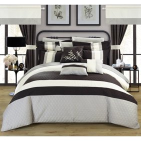 24 Piece Comforter Set Ella Blush King Walmart Com