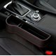 thumbnail image 1 of Organizador de relleno para espacio de asiento de automóvil, organizador lateral multifuncional de PU para consola de automóvil con portavasos, sostiene el teléfono, tarjetas de dinero, llaves y control remoto, ayuda a reducir la conducción distraída Rojo Verde, 1 of 5