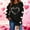 Black, variant on Vetsdori Womens Valentine Sweatshirts Pullover Tops Casual Gifts for Girlfriend Valentine's Days Loose Sweatshirts for Women