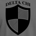 thumbnail image 3 of CafePress - Delta Chi Black Icon T Shirt - Mens Comfort Colors Shirt, 3 of 5