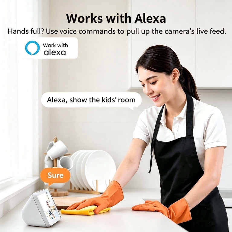 ieGeek 2.5K WiFi Pet Camera with 360° Pan & Tilt photo 7